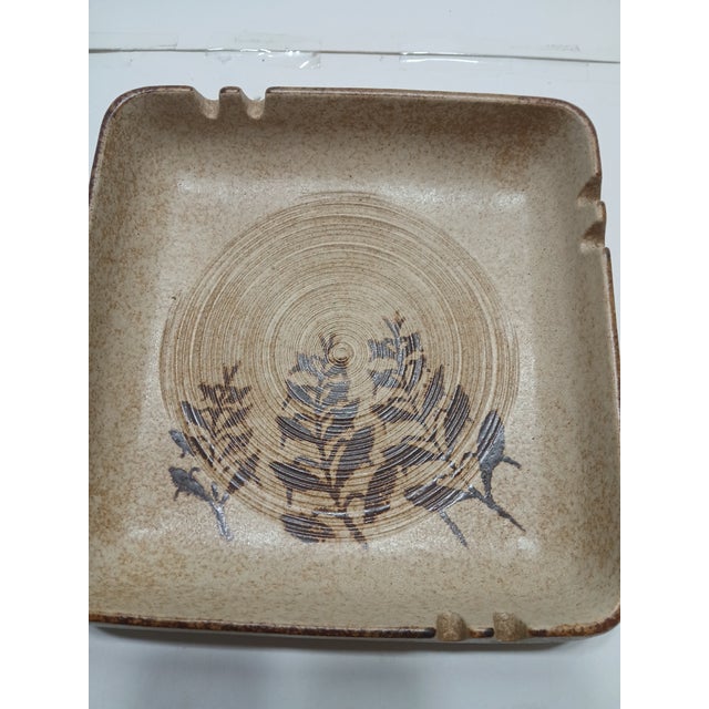 The Treasure Craft Pottery Craft Ashtray is a unique and handmade stoneware piece made in the USA. This art pottery...