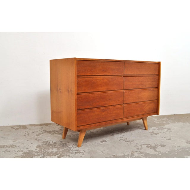 Vintage U-453 Chest of Drawers by Jiri Jiroutek, 1960s For Sale - Image 6 of 12