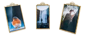 Picture Frames, Vienna, 1920s, Set of 3