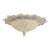 Murano Granola Glass Clear Wave Flush Mount For Sale