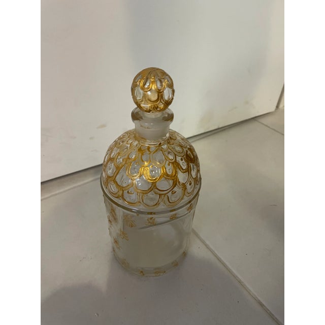 Guerlain Bottle with Golden Bees For Sale - Image 3 of 4