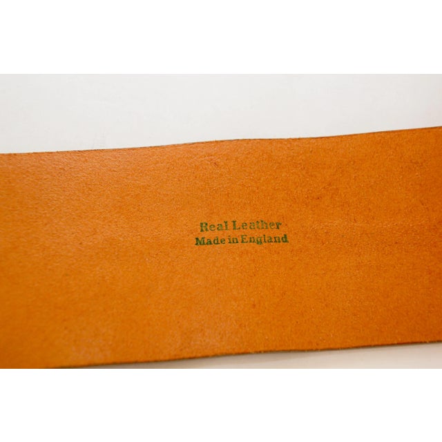 Dries Van Noten Oversized Wide Leather Waist Belt For Sale - Image 10 of 11