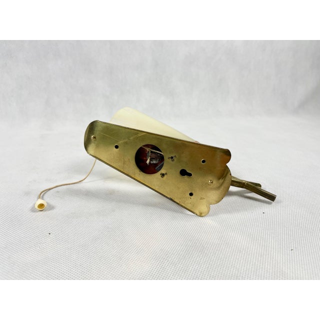 Copper Mid-Century German Copper & Brass Wall Lamp, 1960s For Sale - Image 8 of 9