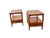 Hekman Mid-Century Modern Walnut End Tables With Drawer and Open Shelf - A Pair For Sale - Image 12 of 13