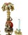 Vintage Italian Carved Wood Monkey Wall Sconces, Hand-Painted - a Pair For Sale - Image 4 of 14