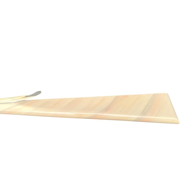 Glass Jay Spectre Wall Mirror Shelf Console For Sale - Image 7 of 12