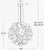 White Regina Andrew Dogwood Chandelier | White & Gold Floral Statement Chandelier New - a Pair For Sale - Image 8 of 9