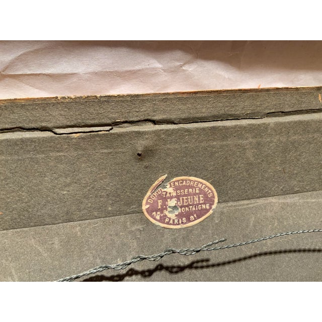 Antique French Engraving by Auguste Pequegnot For Sale - Image 10 of 11