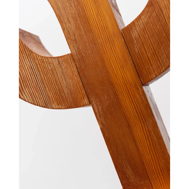 Candleholder in Wood, Italy, 1950s For Sale - Image 3 of 11