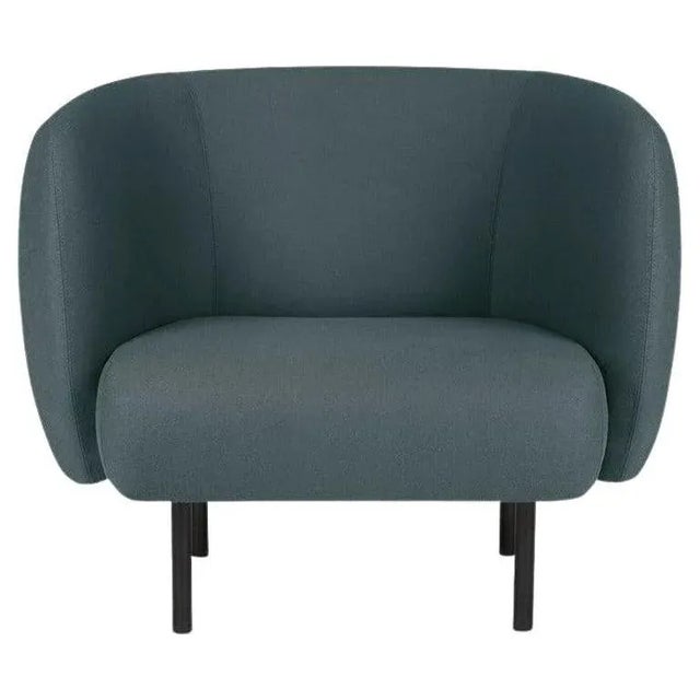 Patricia Urquiola Cape Lounge Chair in Petrol by Warm Nordic For Sale - Image 4 of 4