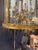 A nice gilt bronze neoclassic design Caldwell lantern with interior lights (12 available from nice central park south...