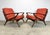 Poul Jensen Mid Century Danish Modern Poul Jensen Z Chair Style Lounge Chairs Restored For Sale - Image 4 of 12