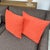 2020s Woven Coral Throw Pillows, Pair For Sale - Image 5 of 9