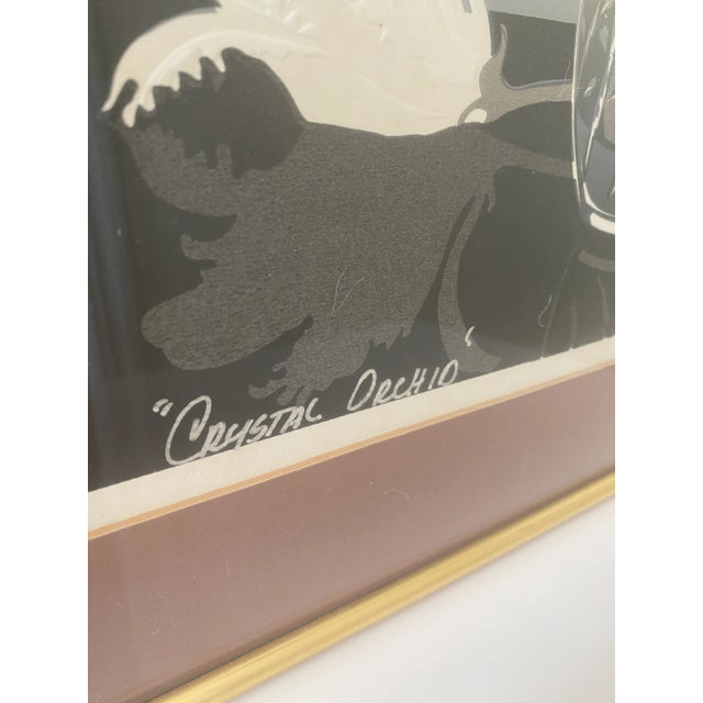 Original art work by Disney artist Roy Williams. Titled "Crystal Orchio" Signed by artist in lower right hand corner....