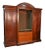 Arched Mahogany Armoire For Sale