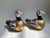Mexican 1970s Mexican Folk Art Brass and Ceramic Ducks - a Pair For Sale - Image 3 of 13