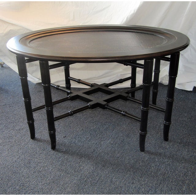 Ethan Allen Mirabelle Chinoiserie Coffee Table Chairish
