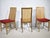 Wood Mid-Century Modern Walnut Wicker Dining Chairs by Dillingham, 1960s, Set of 8 For Sale - Image 7 of 13