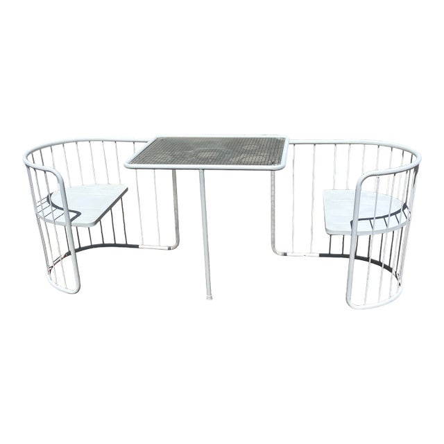 1960-70’s Iconic Emu Italian Wire Bistro System For Sale
