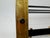 Mid-Century Modern Cast Iron and Brass Coat and Hat Rack, 1960s For Sale - Image 9 of 12