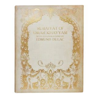 Rubaiyat of Omar Khayyam Illustrated by Edmund Dulac Book For Sale