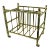 Brass Canterbury Magazine Rack For Sale