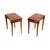 Vintage Art Deco Swedish Walnut Side Tables, 1930, Set of 2 For Sale - Image 4 of 11