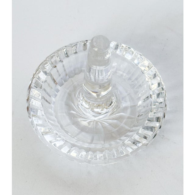 Vintage Waterford Ireland Crystal Ring Holder Jewelry Tray For Sale In Dallas - Image 6 of 9