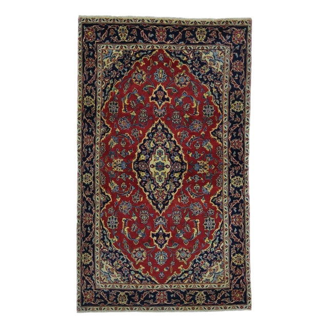 Middle Eastern Rug in Wool For Sale