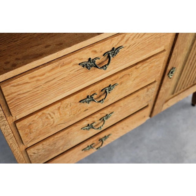 Vintage Brutalist Danish Display Cabinet, 1960s, in Good conditions. Designed 1960 to 1969