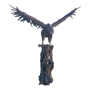 Large Teakwood Statue