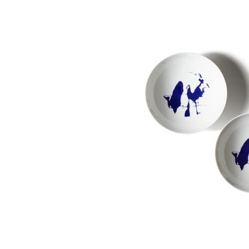Neige Plates by Charlotte Prerriand for Cassina, Set of 2 For Sale - Image 3 of 13