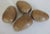 Hand Painted Trompe L' Oeil Porcelain Potatoes - Set of 4 For Sale - Image 4 of 8