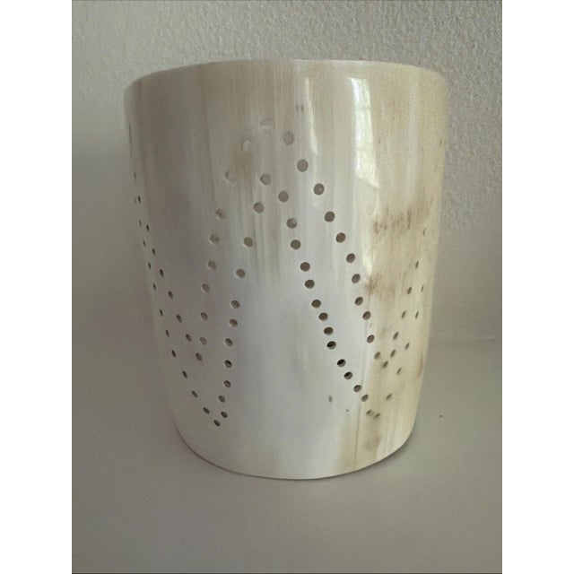 Three Ugandan Designed Ankole Candle Holders Manufactured In Uganda By Wied For Sale In Milwaukee - Image 6 of 7