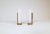 These wall mounted lamps were created in Sweden during the 1950s. They were most likely produced by ASEA. The ends of the...
