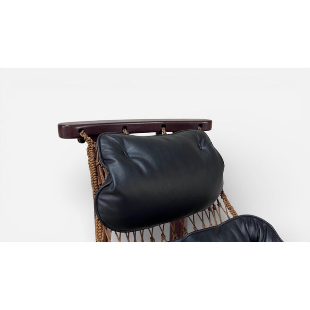 Mid-Century Modern 1960s Jangada Chair Attributed to Jean Gillon for Italma Brazil For Sale - Image 3 of 13