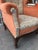 Vintage wingback chair, late 19th century.