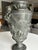Pair French Metal Urns With Satyr and Putti For Sale - Image 15 of 18