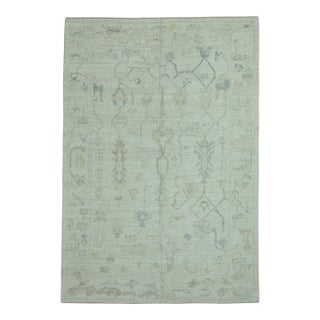 Turkish Oushak Rug 5' x 7'4" #19260 For Sale