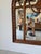 Large John Richard Hand-Carved Walnut Arched Wall Mirror With Ornate Garland Motif For Sale - Image 10 of 12