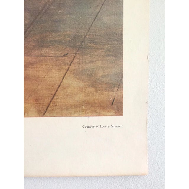 Edgar Degas Vintage 1960 Impressionist Large Fine Art Lithograph Print " La Classe De Danse " 1874 For Sale - Image 12 of 13