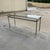 Maison Jansen French Two-Tone Steel and Brass Console For Sale - Image 4 of 10