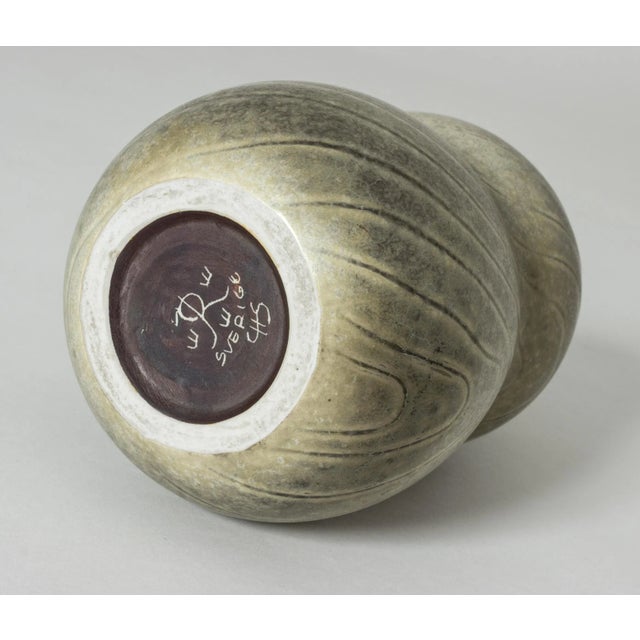 Ceramic Unique Stoneware Vase by Carl-Harry Stålhane For Sale - Image 7 of 11