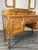 Vintage French Louis Style Oak Dressing Table with Mirror For Sale - Image 9 of 14