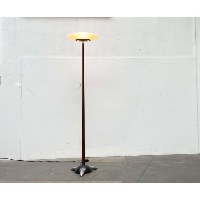 Postmodern Early Model Pao F Tripod Floor Lamp by Matteo Thun for Arteluce, Italy, 1990s For Sale - Image 4 of 18