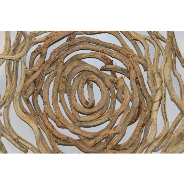 Contemporary Vine Disc Organic Wall Art Med. B For Sale - Image 3 of 13
