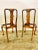 Queen Anne Early 20th Century Queen Anne Style Butler Wood Side Chairs — Set of 2 For Sale - Image 3 of 10