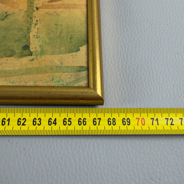 Nazzareno Vitali, Female Figures on the Beach, 1984, Mixed Media Painting For Sale - Image 11 of 13