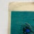 Japanese 1960s Aqua Blue Japanese Print on Rice Paper, Signed For Sale - Image 3 of 9