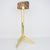 Mid-Century Modern Mid-Century Brass and Petrified Wood Ashtray Vide Poche Side Table, circa 1960 For Sale - Image 3 of 14